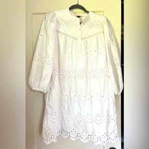 Universal Thread white lace dress